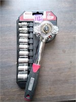 Craftsman 10-pc 3/8" Socket Wrench Set SAE