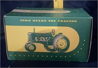 Empty John Deere tractor box