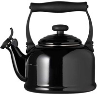 $100 LE CREUSET TRADITIONAL KETTLE BLACK