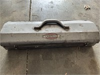 1950's Metal Craftsman Toolbox with Tools