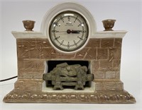 Oxford Ceramic Self Starting Electric Mantle Clock