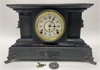 Antique Seth Thomas Adamantine Mantle Clock