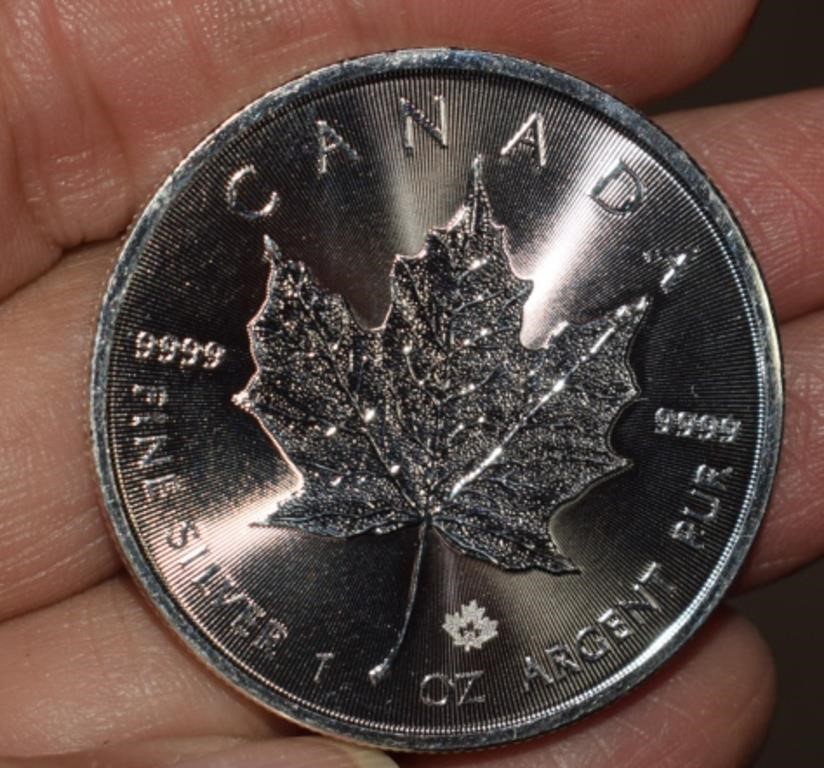 2023 Proof Canada Maple Leaf, 1oz .9999