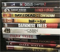 10 Lightly Used DVD's