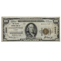 1929 $100 ATLANTIC NB JACKSONVILLE, FL CH #6888 E