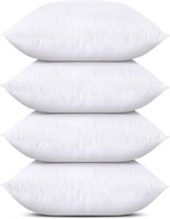 NEW $43 Utopia Bedding Throw Pillow, 4Pcs