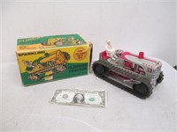 Vintage Marx Sparkling Climbing Tin Tractor in