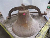 Antique Fredricktown, Ohio Cast Iron Bell