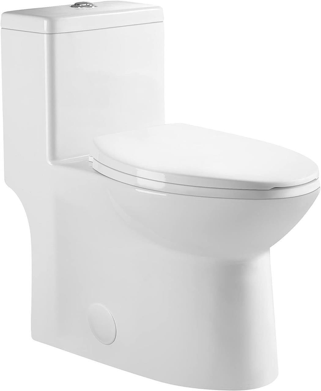 DeerValley Complete Elongated Toilet, Dual Flush