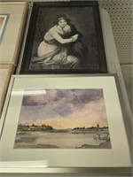 10 framed prints as shown