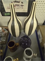 Beer mugs vases