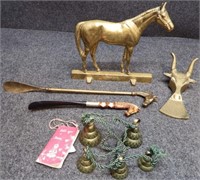 1949 "Citation" Horse Door Stop, Shoe Horns & More