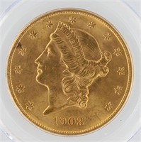 1903-S Double Eagle PCGS MS62 $20 Liberty Head