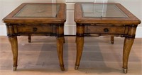 11 - LOT OF 2 SCHNADIG SIDE TABLES