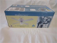Mainstays 42" inch Hugger Ceiling Fan