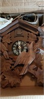 Vintage Walnut 8 Day Cuckoo Clock