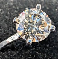 $6500 14K  2.3G Lab Diamond 1.5Ct Ring