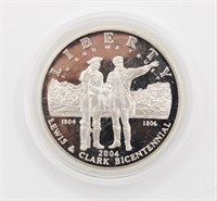 2004-P Silver U.S. Lewis & Clark Dollar
