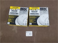 2 BRK Smoke & Carbon Monoxide Alarms (Wired)