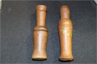 Duc-Em Duck Call and a Lohman Mfg Co Goose Call