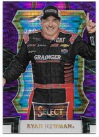 Ryan Newman 2017 Select Purple Pulsar Refractor