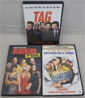 C12) 3 DVDs Movies Comedy Jay And Silent Bob