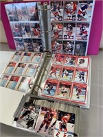 Binders Full & Box of 1991 - 1994 Hockey Cards