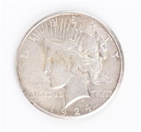 Coin 1924-S Peace Dollar, BU