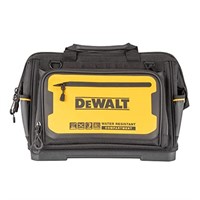 DEWALT Tool Bag, Water Resistant, Hard Bottom,