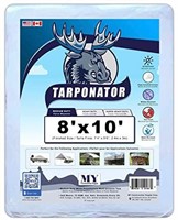 MYCS White Tarp (8'x10' - 1 Pack) - Multi P