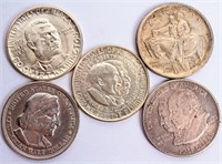 Coin 5 Early Date U.S. Commemorative Coins