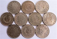 Coin 1883 Liberty V Nickels " No Cent" High Grade