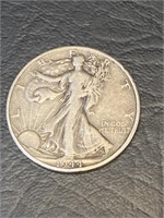 1944 "D" Walking Liberty Half Dollar