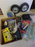 Box Assorted Hardware, Wheels & More Some NIP