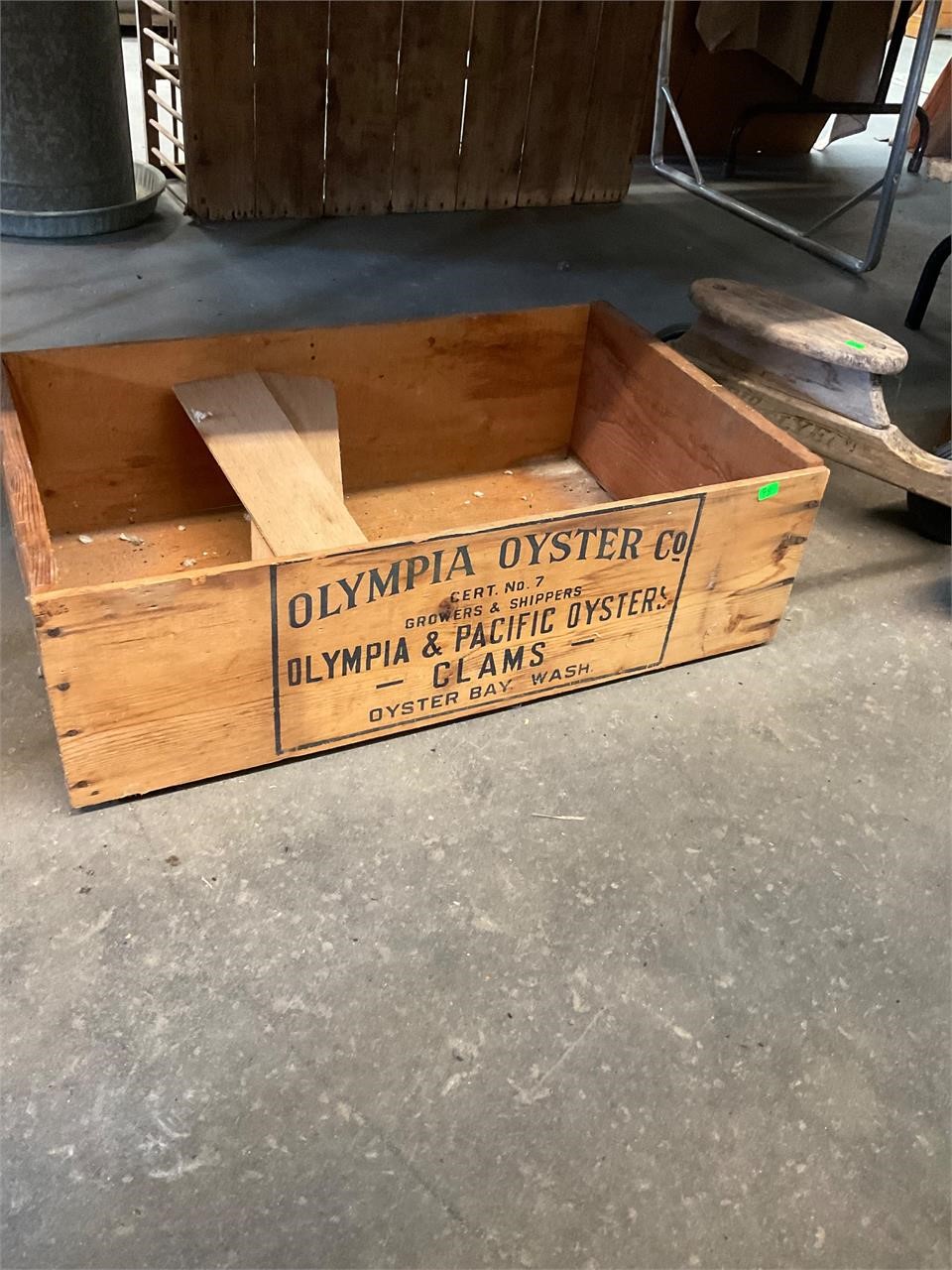 Olympia Oyster Co Oyster Clam Crate