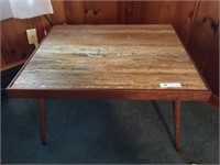 Custom Table with Marble Top (From Fulton Bank)