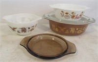Pyrex Early American and England Country Autumn