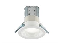 Commercial Electric 4 in. Baffle LED Recessed Kit