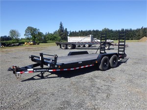 2022 Norstar Ironbull 18' T/A Flatbed Trailer