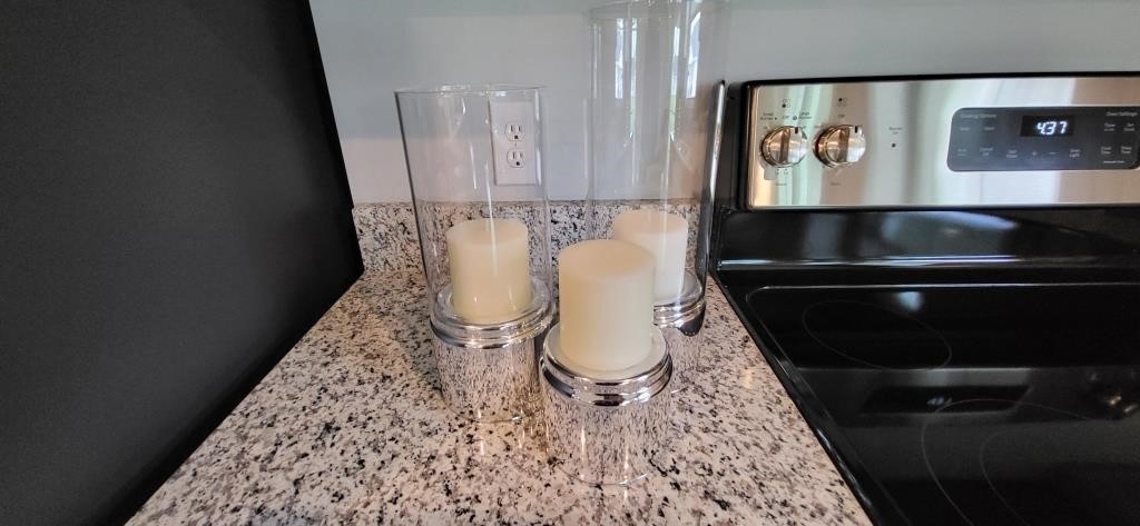 3PC CANDLES