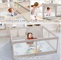 $100 Baby Playpen without Mat, 47x47inch