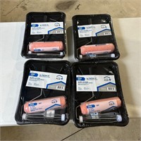 (4) 4 Piece Painting Sets