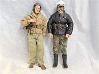 21st Century Toys GI Joe and German Soldier Dolls