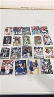 Nice lot of topps baseball stars