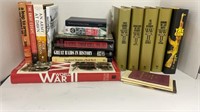 Various hardback books and paperback books, WW2