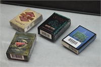 4 Assorted Decks of Trading Card Games