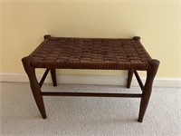 Wicker Seat Bench