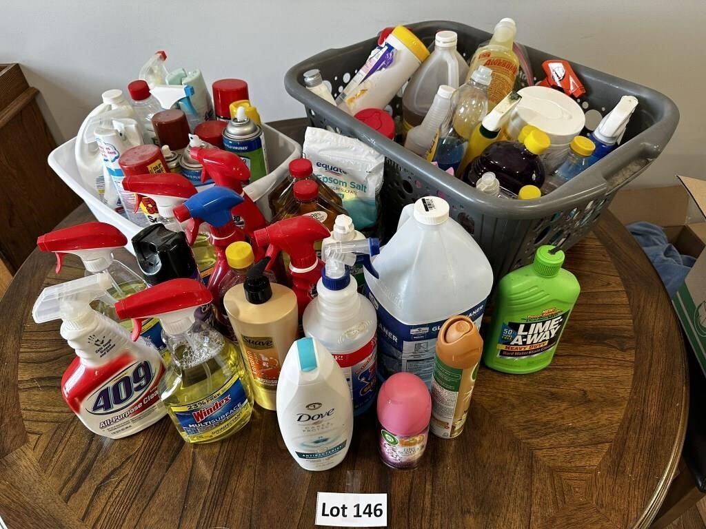 Large Asst. Of Cleaning Supplies