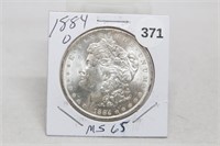 1884O MS65 Morgan Dollar