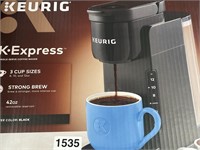 KEUIRG K EXPRESS COFFEE MAKER RETAIL $120